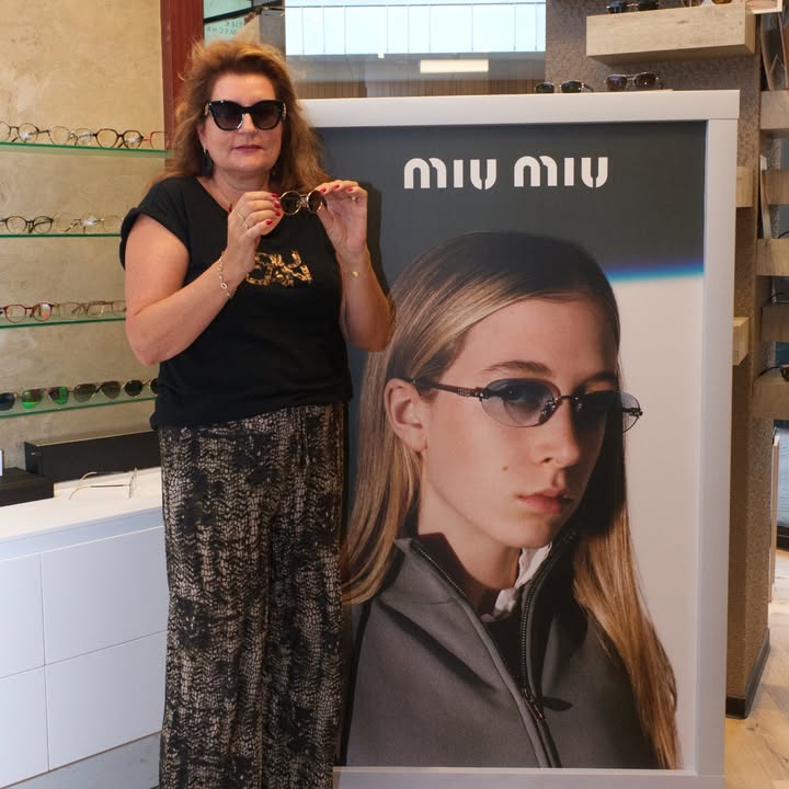 Nieuw! De nieuwste MIU MIU zonnebrillen bij Optiek Colmschate.